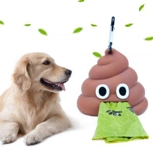 Sacchetti di immondizia per Cani, Dispenser per Sacchetti di Cacca per Canii