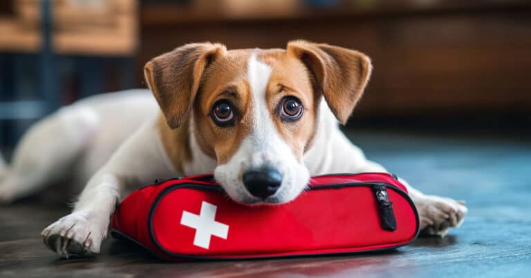 Come preparare un kit di primo soccorso per il cane in viaggio: cosa non deve mancare